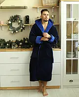 Теплий махровий/банний чоловічий халат 48-58р, безплатна доставка Укрпошта, Розетка