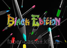 Олівці кольорові у чорному дереві Black Edition