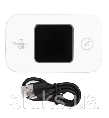 Розблокований 4G LTE WiFi модем 5G портативний 4G маршрутизатор для мобільних телефонів, ноутбуків, планшетів,, фото 1