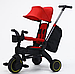 Дитячий триколісний велосипед KS-1688 з батьківською ручкою, складаний, з козирком та ременями безпеки, фото 4