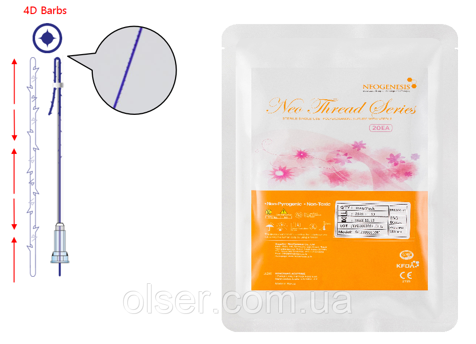 Ліфтингові нитки COG COMBI