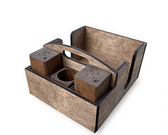 Серветниці, спецівники, органайзери для спецій, підставки під прилади (для кафе та ресторанів)