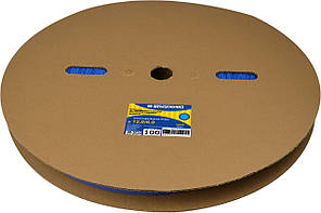 Термоусаджувальна трубка 12,0/6,0 (рулон 100м) синя