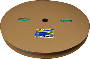 Термоусаджувальна трубка 18,0/9,0 (рулон 100м) зелена