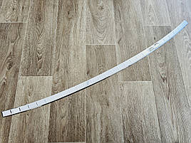 Накладка на задній бампер для Audi Q3 2011-2016 Хром-нерж (TAN24)