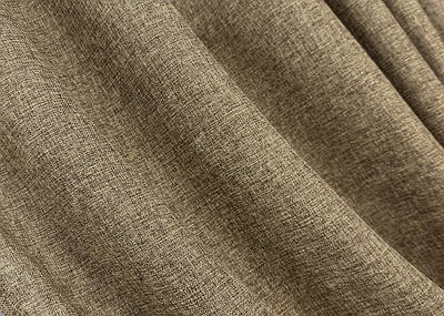 Однотонна тканина "Льон мішковина". Висота 2,8 м. Колір мигдальний. Код 1768ш