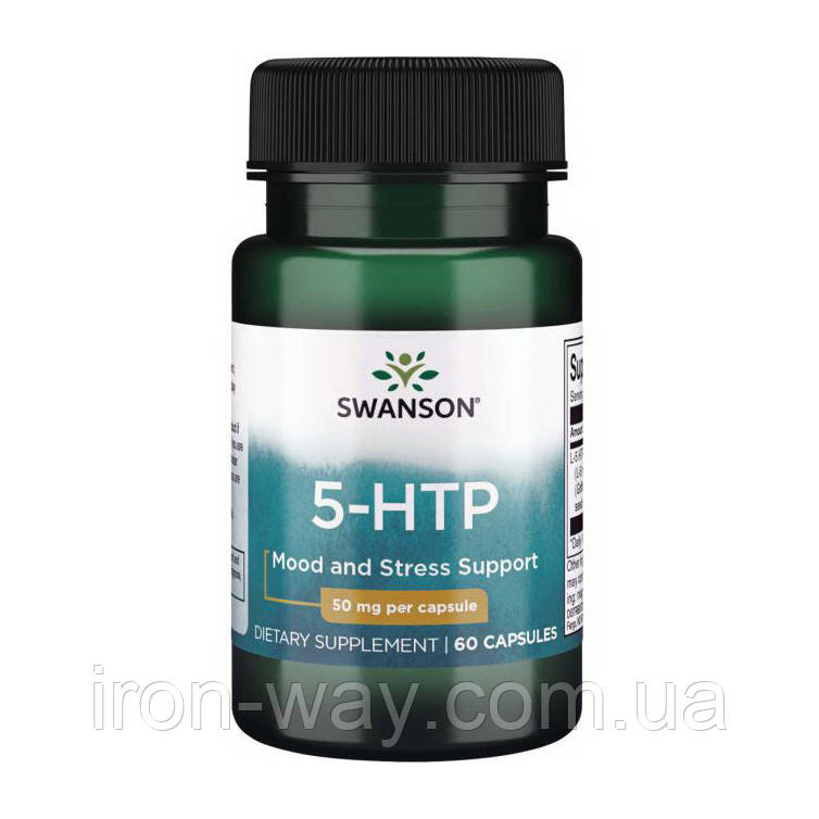 Swanson 5-HTP 50 mg (60 caps), фото 1