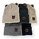ОПТ Дитяча шапка та шарф-хомут для хлопчика, р. 46-48 (5 шт./набір), фото 5