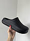 Сабо утепленні чоловічі чорні EVA калоші без задника чорного кольору ева 41-45 галоші теплі зимові з піни - фото 7 - id-p2734502587