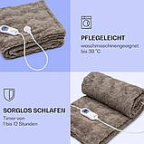 Нова електроковдра плед з підігрівом Klarstein Dr. Watson 180*130, фото 4