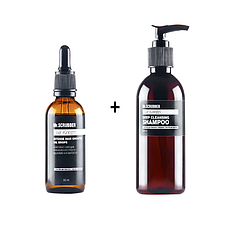 Набір олія для росту волосся + шампунь Mr.SCRUBBER Elixir Keratin (Mr0349)