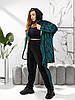 Спортивний костюм з подовженою кофтою на блискавці, фото 2