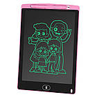 Набір 3D-ручка з трафаретами та планшетом, від мережі, 3DPEN-6, Синій / Дитяча 3д ручка / Набір для творчості, фото 4