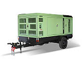 Мобільний гвинтовий компресор Sullair-Hitachi DPQ780XH, одновісний (2 колеса)