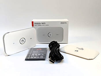 4G WiFi модем роутер Huawei E5573s-320 c АКБ 1500 мАч