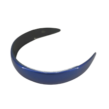 Обруч для волосся синій глянсовий (Франція)