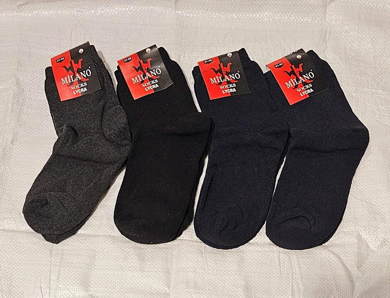 Чоловічі шкарпетки "Milano" махрові, фото 1