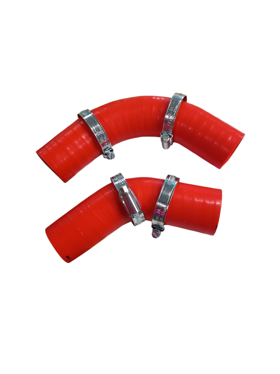 Комплект патрубків радіатора МТЗ СІЛІКОН +4 хомути, фото 1