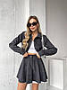 Вельветовий костюм - шорти-спідниця та короткий жакет, фото 4