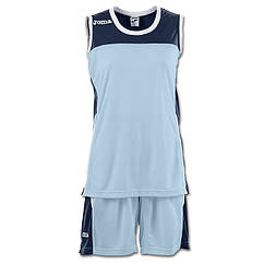 Баскетбольна форма блакитна жіноча Joma SET SPACE II 900376.353 (М)