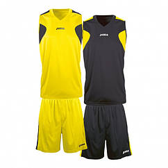 Баскетбольна форма Joma SET REVERSIBLE жовто-чорна 1184.901 (XL)