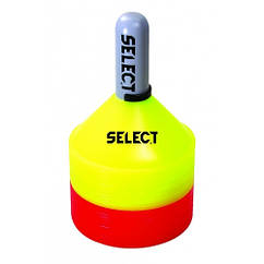 Набір маркерів SELECT Marker set (12 yellow, 12 red and plastic holder) (024) жовтий/червоний, 8 см