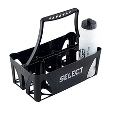 Контейнер для пляшок SELECT Carrier (010) чорний, на 8 пляшок