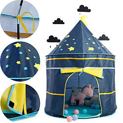 Дитячий ігровий намет "Замок принцеси" (135х105х105 см) / Ігровий будиночок для дітей