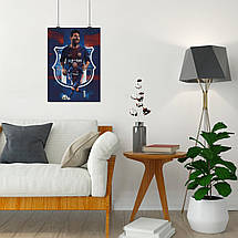 Плакат "Футболіст Ліонель Мессі, Lionel Messi", 60×43см, фото 5