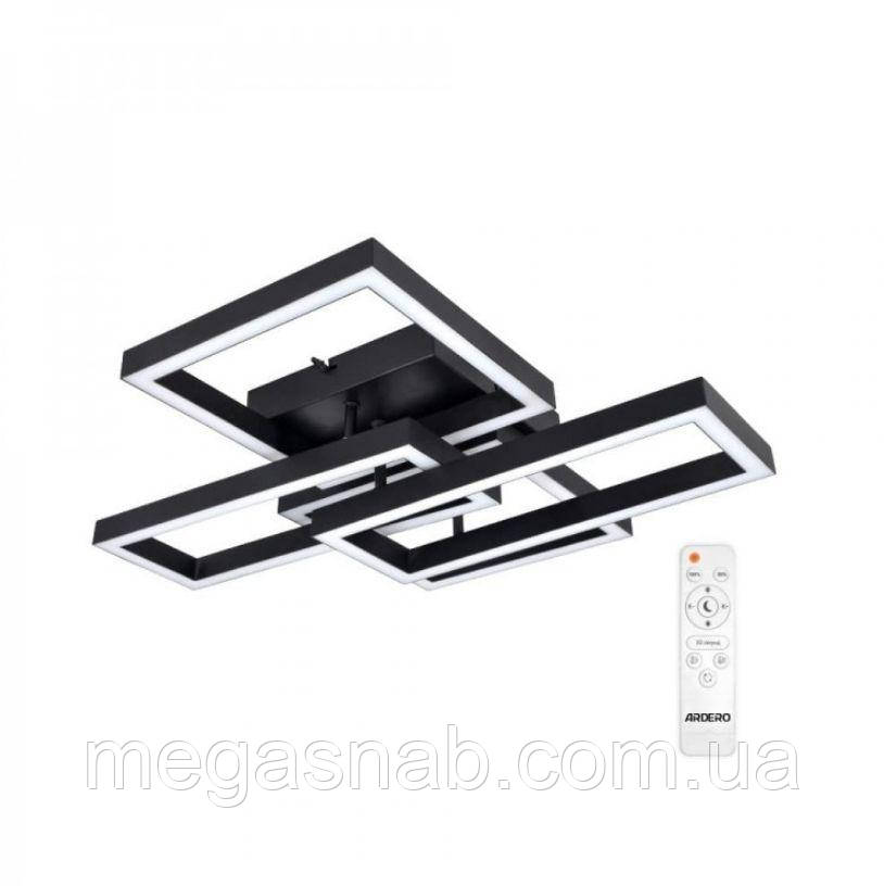 Світильник LED 75W 3000K-6000K Чорний 4500 Lm (560*480*135mm) AL6494 URBAN Ardero, фото 1