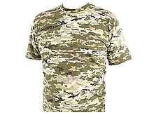 Футболка камуфляжна армійська піксель ММ14 100% Х/Б, фото 4