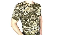 Футболка камуфляжна армійська піксель ММ14 100% Х/Б, фото 2