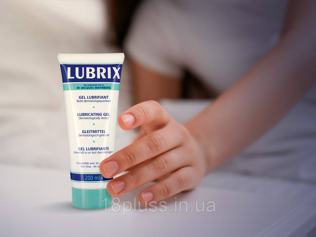 Високоякісний інтимний лубрикант на водній основі Lubrix, 200 мл - виготовлено у Франції, фото 1