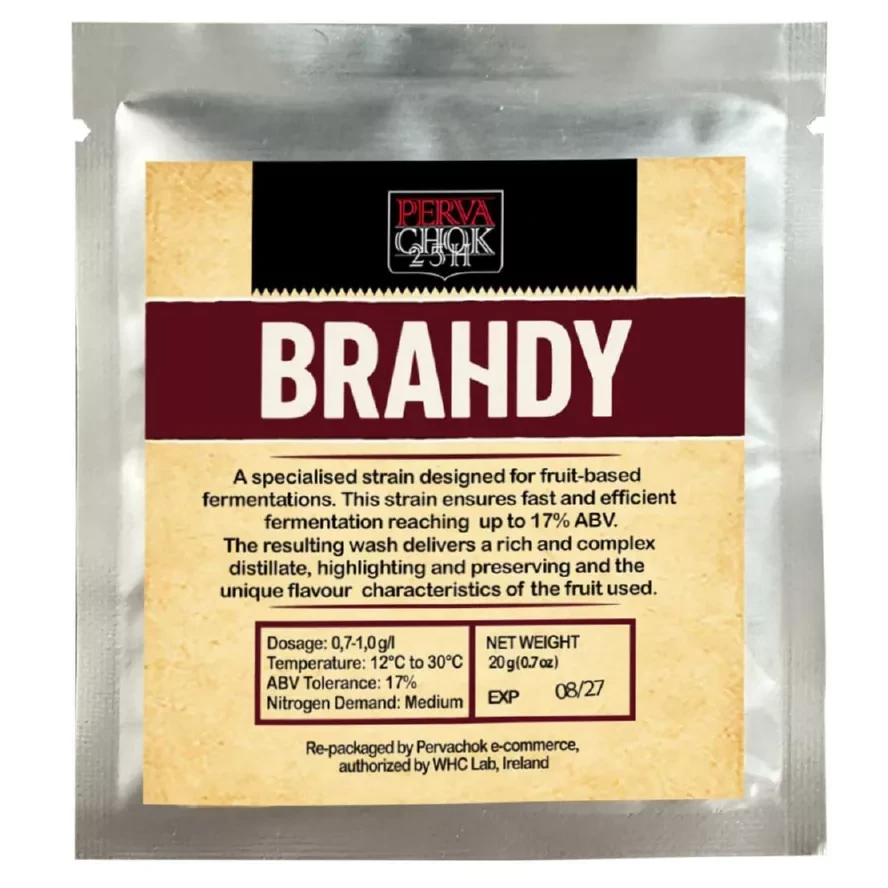 Дріжджі для бренді, фруктових дистиллятів - Ірландія, фото 1