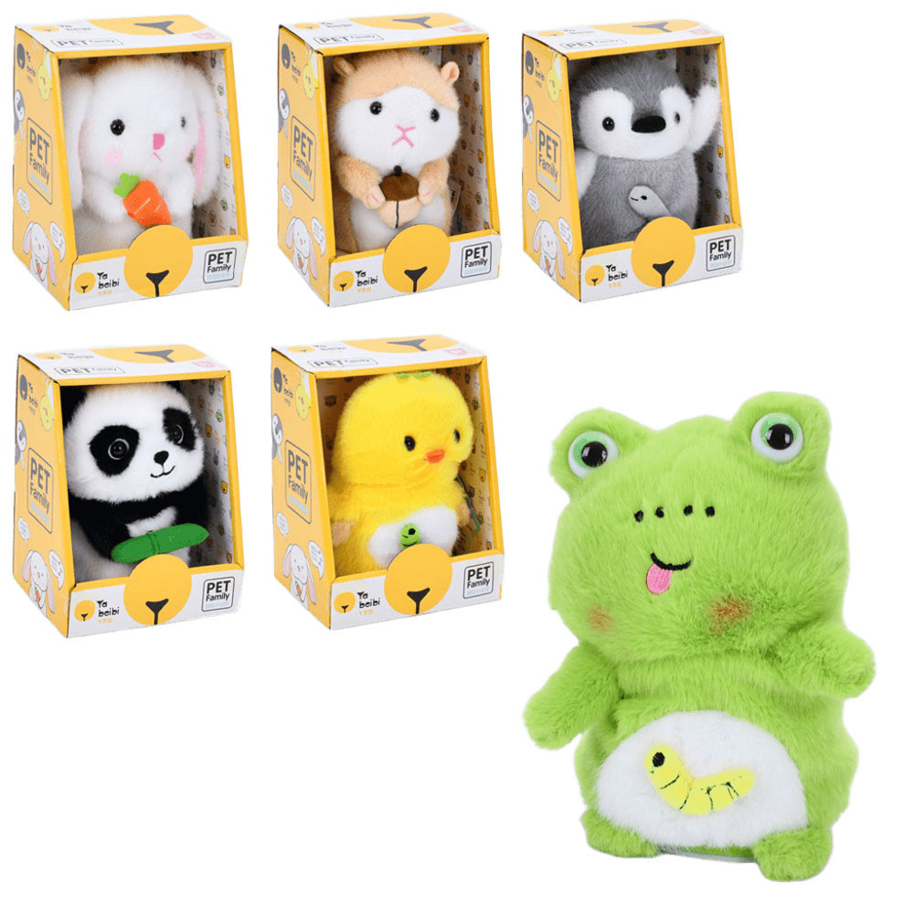 М'яка іграшка тварина, повтор, рухливий, 6 видів FG240408180A, фото 1