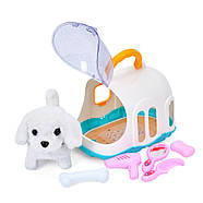 М'яка іграшка Limo Toy собачка в перенесенні 051-1B, фото 2