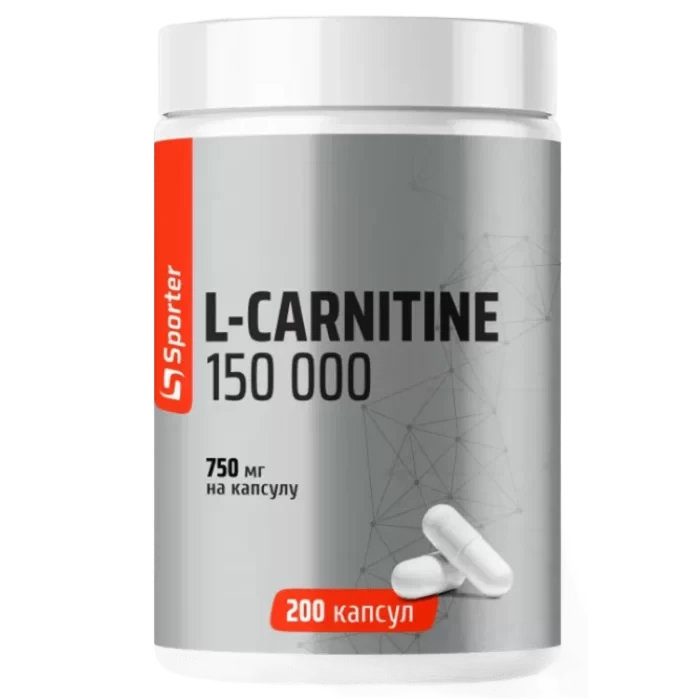 Жироспалювач Sporter L - carnitine 150 000 - 200 капс