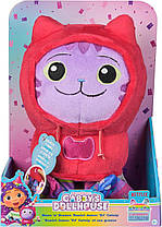 Інтерактивна плюшева іграшка DJ Catnip 25 см | Ляльковий будиночок Геббі