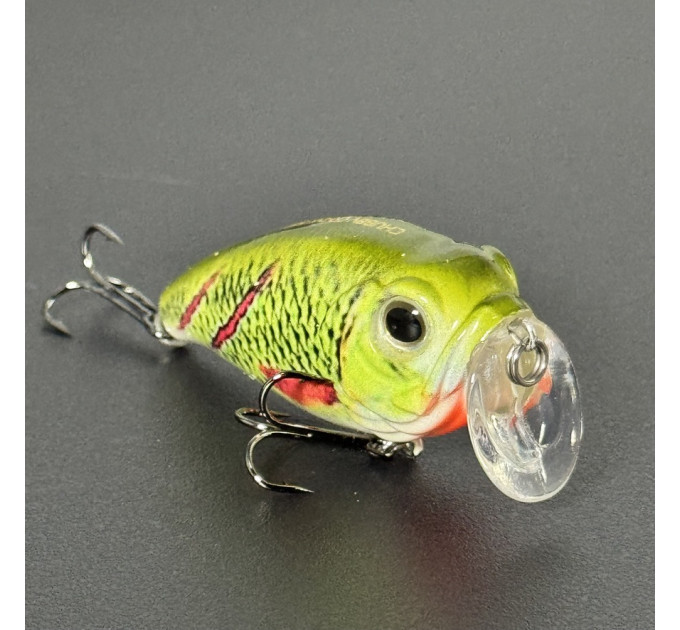 Воблер Black Fox Chubby Crank 58F 58mm 11.3g 0.1-0.3m #40, фото 1