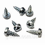 Саморіз-блоха 3.5х11мм ЦБ гострий, для металу