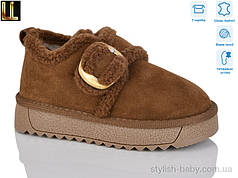 Дитяче зимове взуття гуртом. Дитячі уги 2025 бренда LiLin Shoes (рр. з 32 по 37)