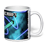 Чашка з друком "MINECRAFT" №1 330 мл (колір білий) (29919), фото 2