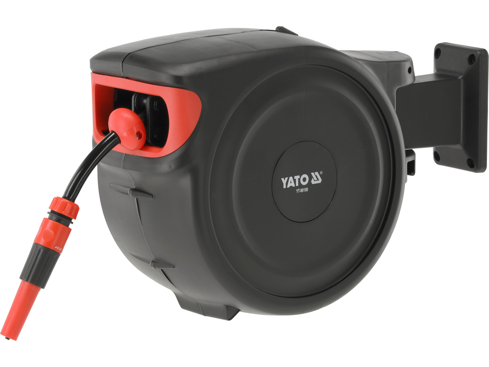 Шланг на автоматичній котушці 15 м YATO YT-90100, фото 1