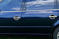 Накладки на чашки под ручки из нержавеющей стали (4 шт) для Volkswagen Bora 1998-2004 гг