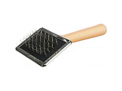 Пуходерка + гребінець Trixie для догляду за шерстью та підшерстком 6см х 13см (TX-2353)