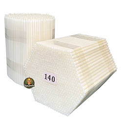 Церковні воскові свічки №140 Білі