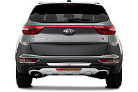 Задняя накладка V1 2015-2019 (пластик) для Kia Sportage