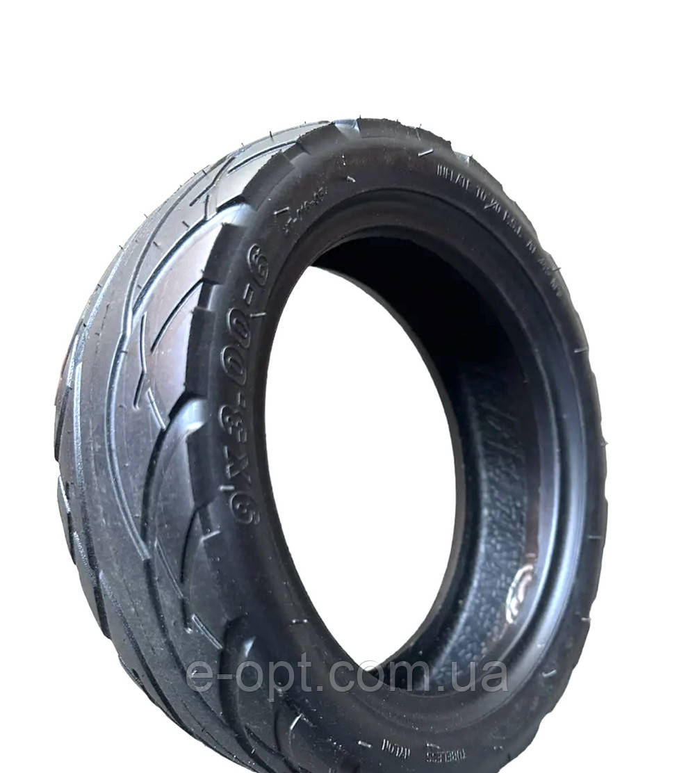 Покришка безкамерна 9 дюймів (9x3.0-6). Шина 9х3.00-6, Гума 9х3.00-6, фото 1