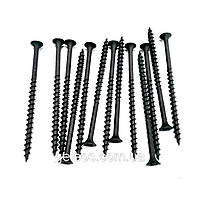 Саморіз для дерева 4,2х90мм чорний, фосфатний ТМ