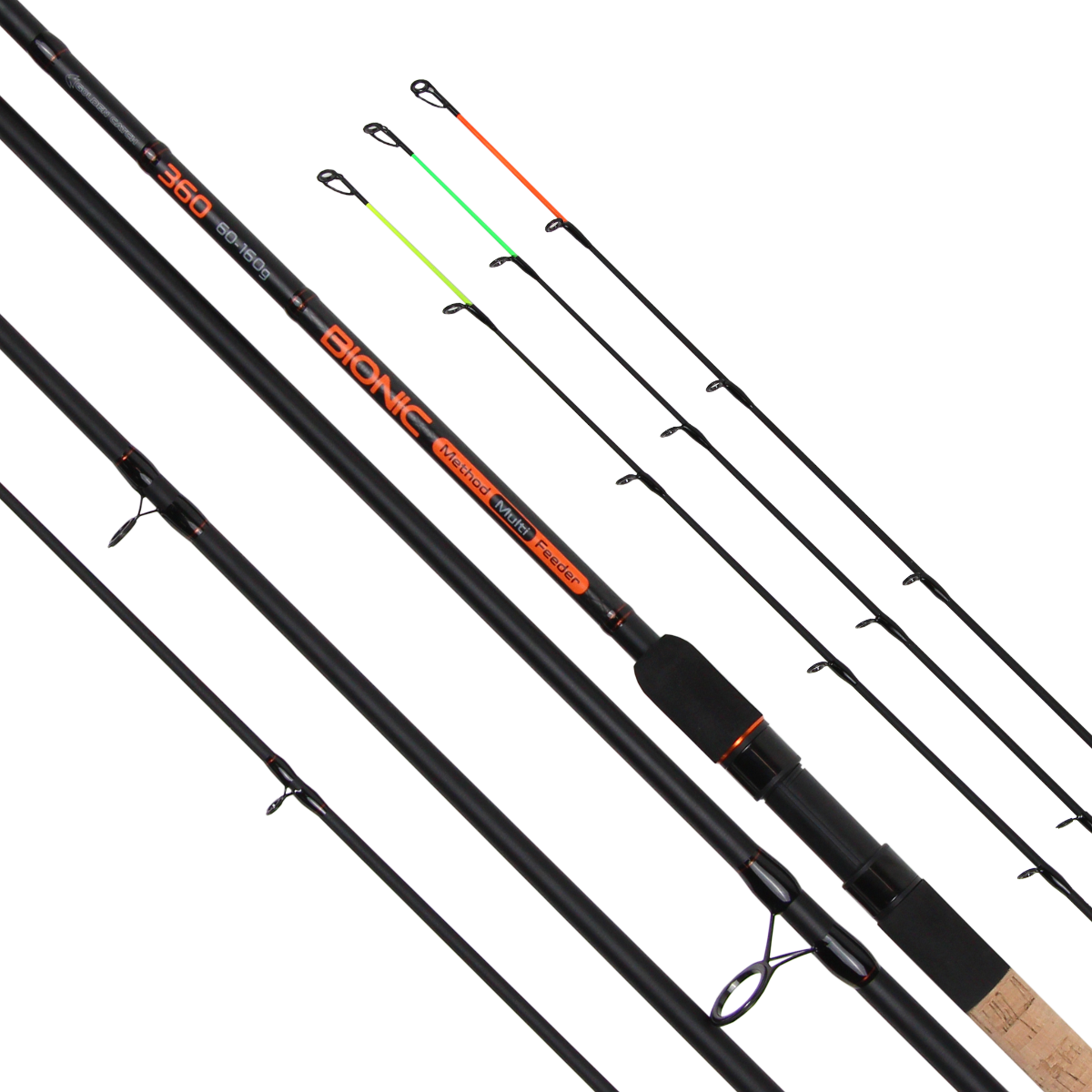 Вудилище фідерне GC Bionic Method Multi Feeder 21 3.00-3.60м 40-120г, фото 1